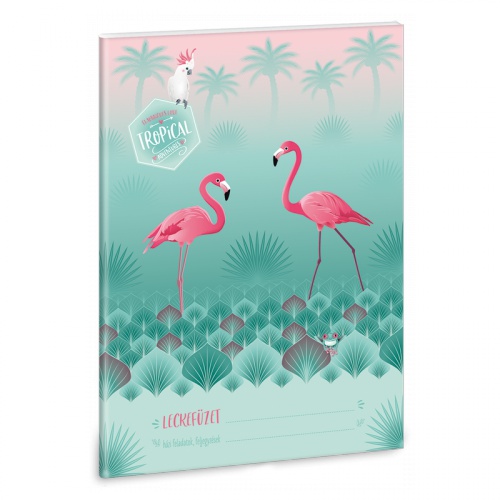 Ars una flamingós leckefüzet - Pink Flamingó