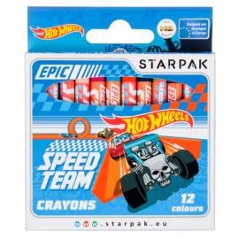 Hot Wheels zsírkréta készlet 12 db-os - Starpak