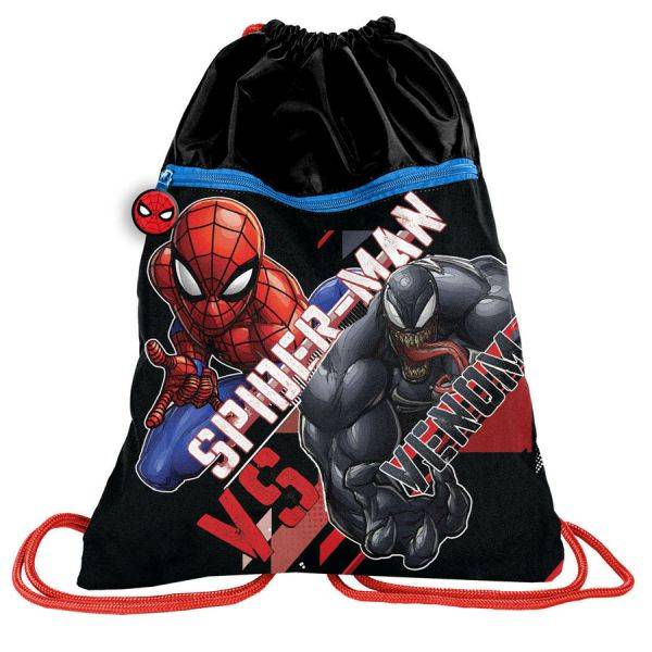 Spiderman tornazsák zsebbel prémium - Venom