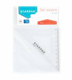 Starpak műanyag derékszögű vonalzó 10 cm