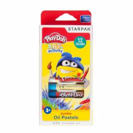 Play-Doh 12 db-os olajpasztell kréta - Starpak