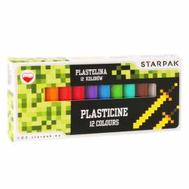 Starpak 12 darabos színes gyurmaszett – Pixel Game