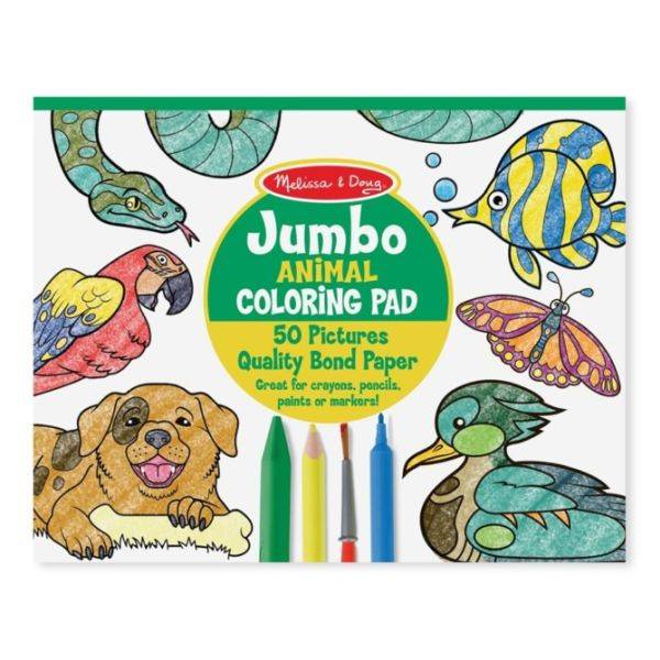 Melissa & Doug Jumbo színező – Állatok