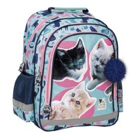 Cleo és Frank cicás iskolatáska hátizsák – Little Cats