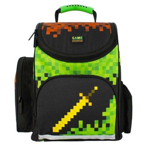 Starpak ergonomikus iskolatáska – Pixel Game Pick
