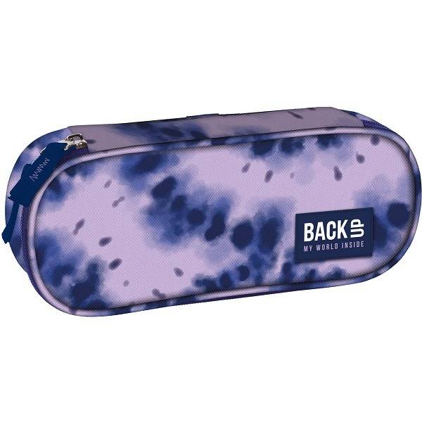 BackUp ovális tolltartó – Purple Batik