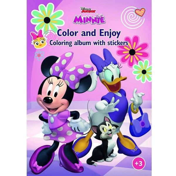 Minnie Mouse színezés és szórakozás füzet – KIDDO