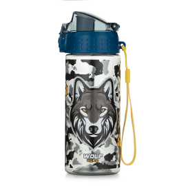 OXYBAG farkasos kulacs műanyag 500 ml-es – Wolf HERO