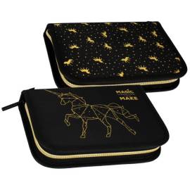 Starpak unikornisos kihajtható felszerelt tolltartó – Gold Unicorn