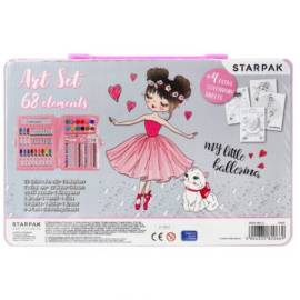 Balerinás rajzkészlet 68 részes – Starpak
