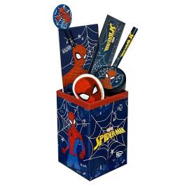 Spiderman asztali tolltartó írószerekkel