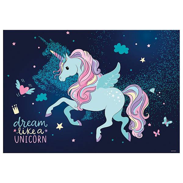 Unikornisos asztali könyöklő – Dream Unicorn