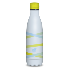 Ars Una duplafalú fémkulacs, termosz 500ml – Ribbon Yellow