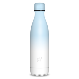 Ars Una duplafalú fémkulacs, termosz 500ml – White/Sky Blue