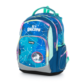 OXYBAG unikornisos ergonomikus iskolatáska hátizsák – Be a unicorn