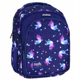 Starpak unikornisos ergonomikus iskolatáska, hátizsák – Galaxy Unicorn