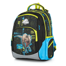 OXYBAG Jurassic World ergonomikus iskolatáska hátizsák – T-Rex run