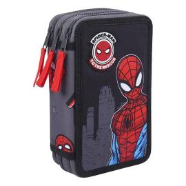 Spiderman felszerelt 3 emeletes tolltartó – Rescue