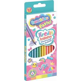 Bambino 12 db-os színes ceruza készlet – Pasztell