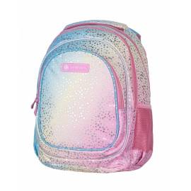 Astra ergonomikus iskolatáska, hátizsák – Ombre Rainbow