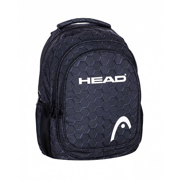 HEAD ergonomikus iskolatáska, hátizsák – 3D Black