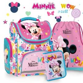 Minnie ergonomikus iskolatáska SZETT – WOW