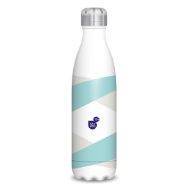 Ars Una duplafalú fémkulacs, termosz 500ml – Striped