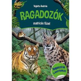 Ragadozók – Matricás ismeretterjesztő füzet