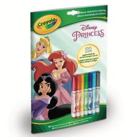 Disney hercegnők kifestő és foglalkoztató füzet – Crayola