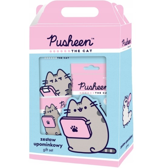 Pusheen cicás írószer ajándékszett