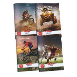 Herlitz A5-ös kockás füzet 32 lapos - Sport