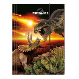 Dinoszauruszok gumis mappa A4-es - Battle