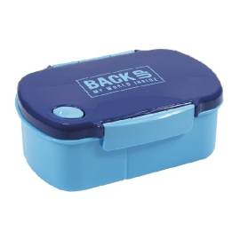 BackUp csatos uzsonnás doboz - kék