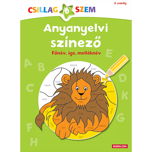 Anyanyelvi színező - Főnév, ige, melléknév