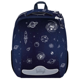 Baagl ergonomikus iskolatáska, merevfalú - Space