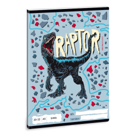 Ars Una sima füzet A5 - Raptor