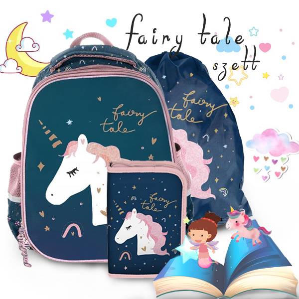 Paso Unikornisos ergonomikus iskolatáska SZETT - Fairy Tale