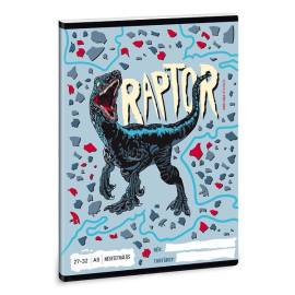 Ars Una kockás füzet A5 – Raptor