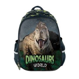 Paso dínós ergonomikus iskolatáska - Dinosaurs World