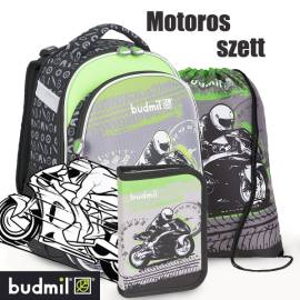 Budmil motoros ergonomikus iskolatáska SZETT