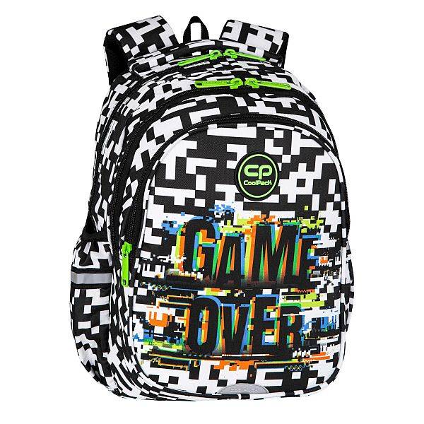 Coolpack ergonomikus iskolatáska hátizsák JERRY - Game Over