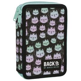 BackUp emeletes cicás tolltartó felszerelt - Rainbow Cats