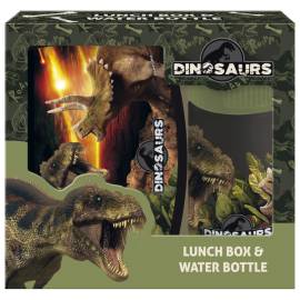 Dinoszauruszos uzsonnás doboz és kulacs szett - Battle