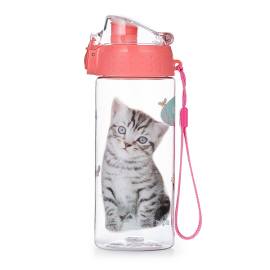 OXYBAG cicás kulacs műanyag 500 ml-es - Little Kitty