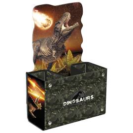 Dinoszauruszos asztali tolltartó – Battle