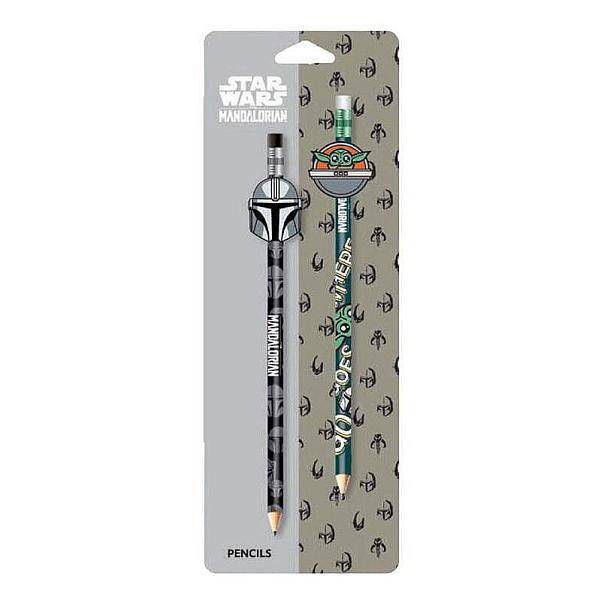 Star Wars The Mandalorian grafitceruza radírral 2 darabos - többféle