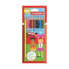 Stabilo 12 db-os színes ceruza készlet