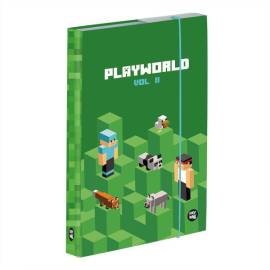 OXYBAG füzetbox A5 Jumbo - Playworld Vol. II
