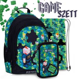 Astra iskolatáska, hátizsák SZETT - Game