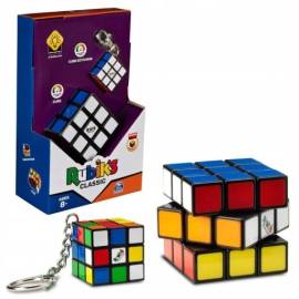 Rubik klasszikusok szett - 3x3 - Rubik kocka kulcstartóval